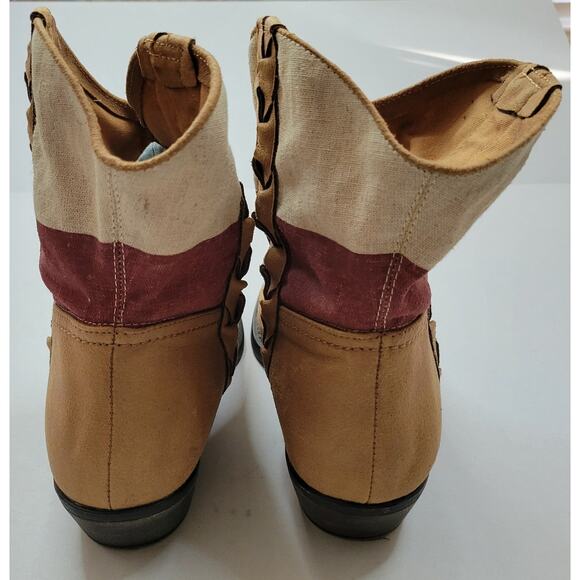 American Rag Cie Mason Texas Flag Patriotic Western Cowboy Boots Women's 8M - Picture 6 of 9
